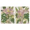 Stupell Industries Tropical Irises Abstraction 2pc Canvas Wall Art Set Design by June Erica Vess